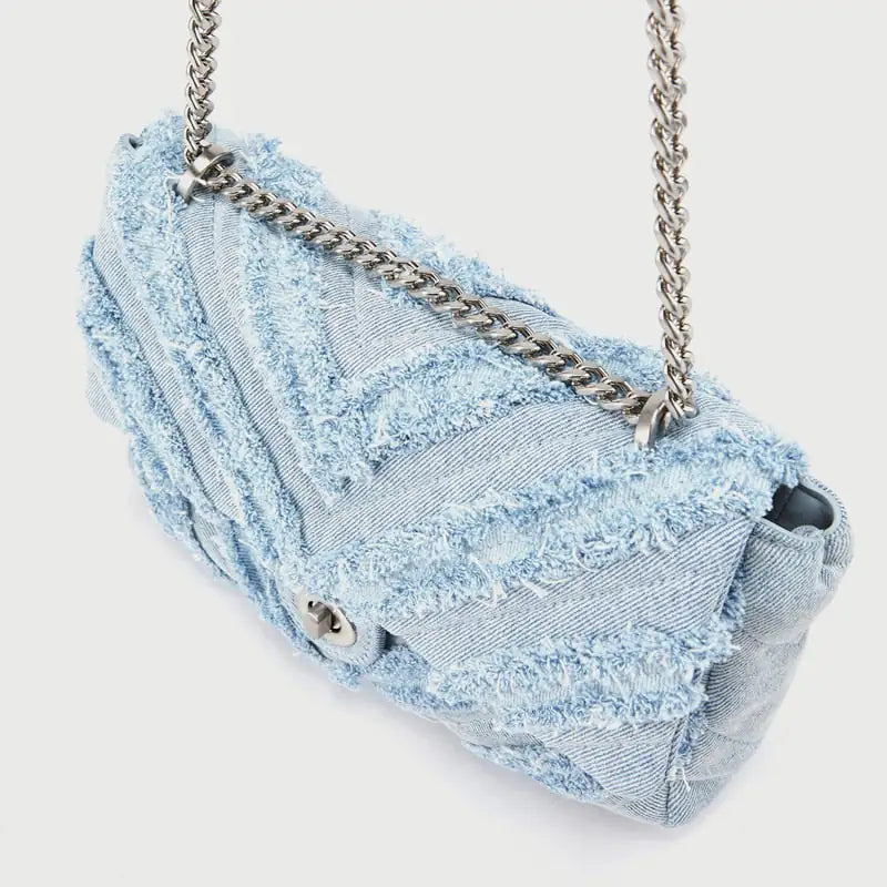 Ms. Blu Denim Handbag