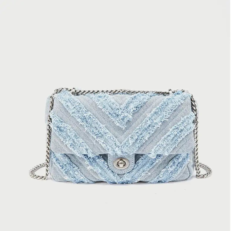 Ms. Blu Denim Handbag